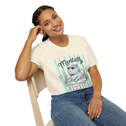 'Mentally Floating' Capybara Graphic Tee