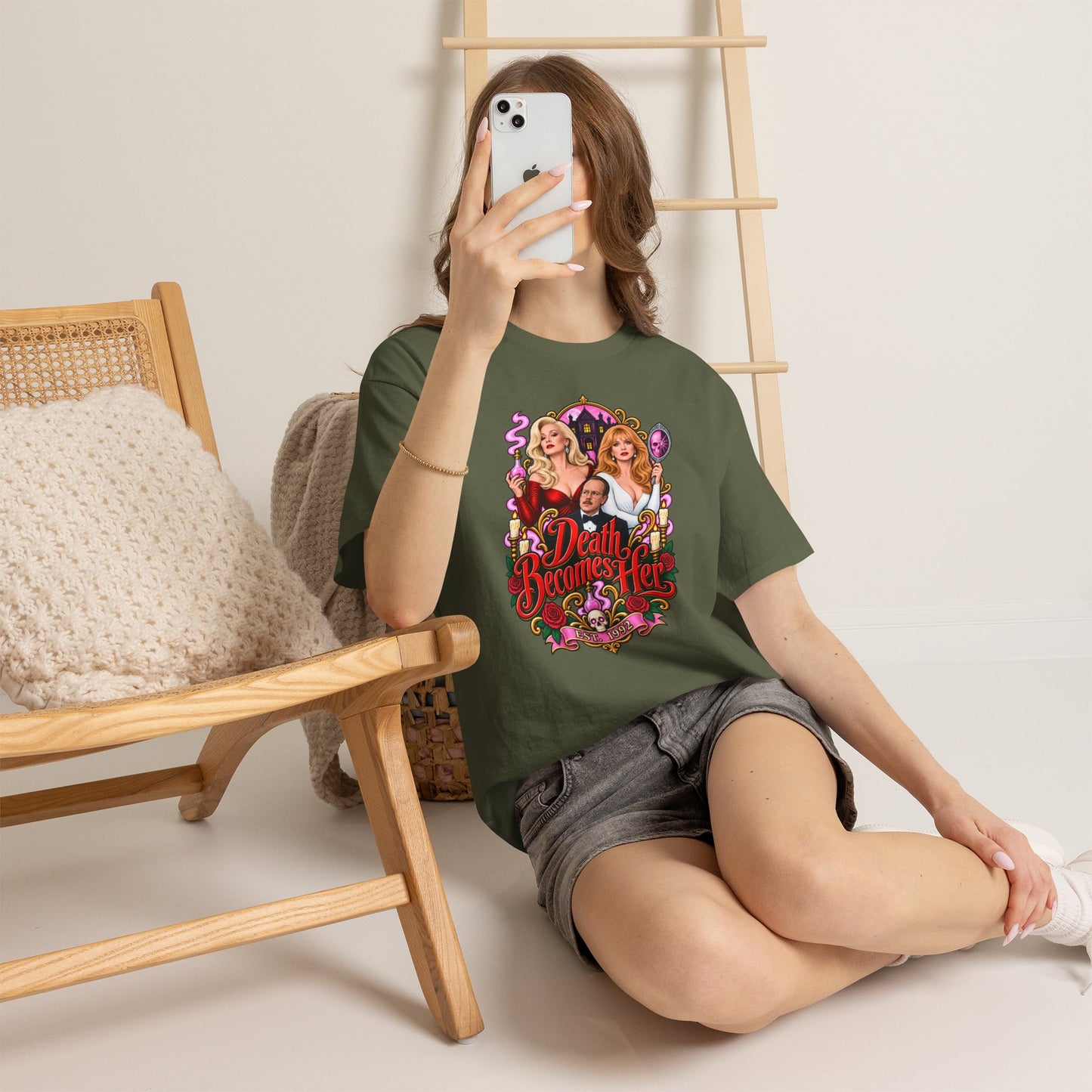 Eternal Beauty Retro Dark Comedy Graphic Tee