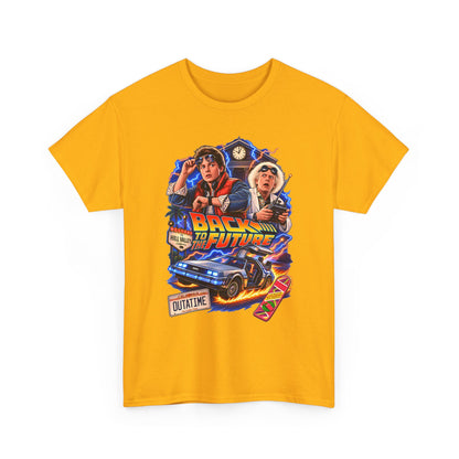 Retro Time Travel Movie Graphic Tee