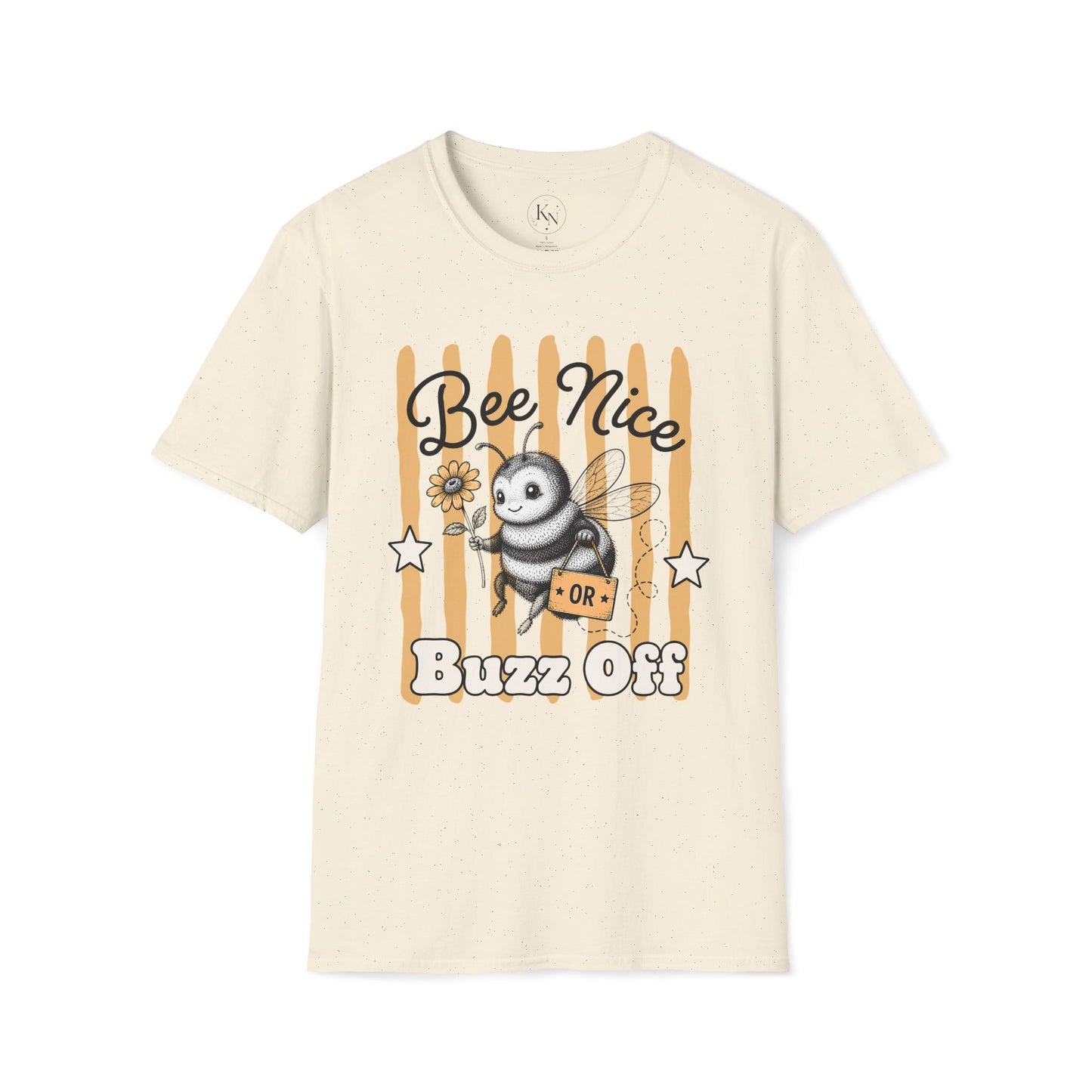 'Bee Nice or Buzz Off' Bee Graphic Tee