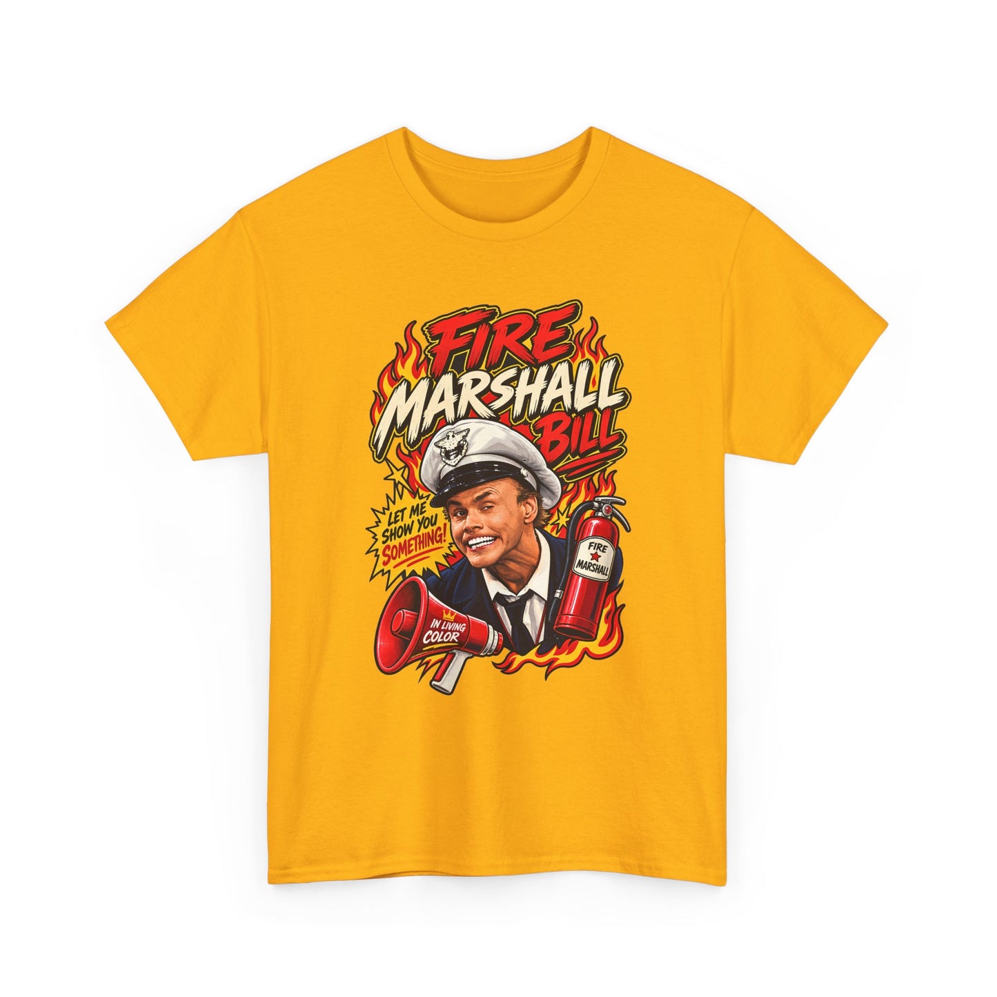 Fire Marshall Bill Tee | Retro 90s T-Shirt