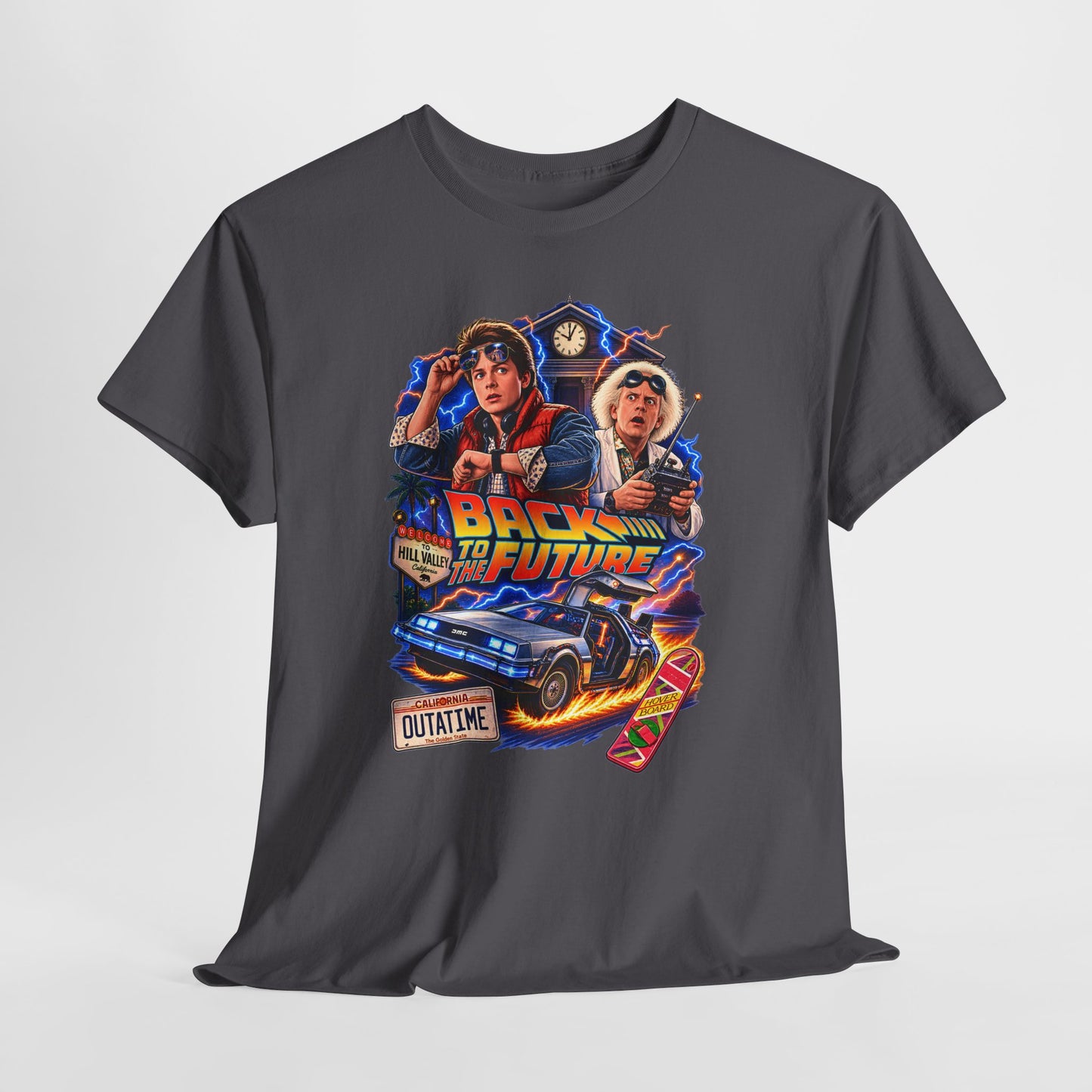 Retro Time Travel Movie Graphic Tee
