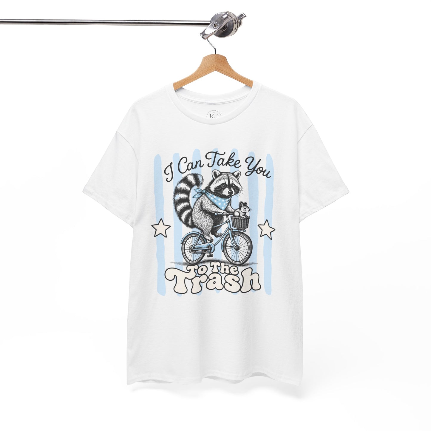 I Can Take You To The Trash Retro Raccoon Graphic Tee