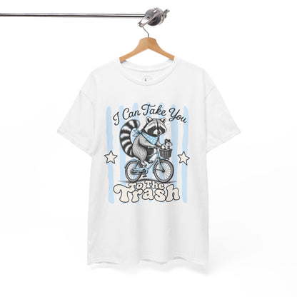 I Can Take You To The Trash Retro Raccoon Graphic Tee