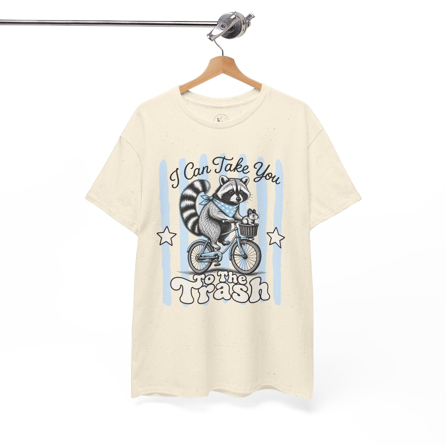 I Can Take You To The Trash Retro Raccoon Graphic Tee