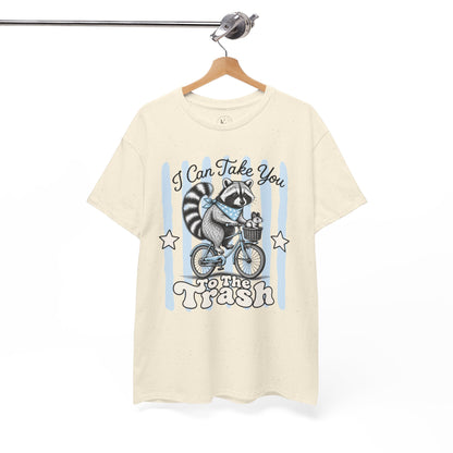 I Can Take You To The Trash Retro Raccoon Graphic Tee