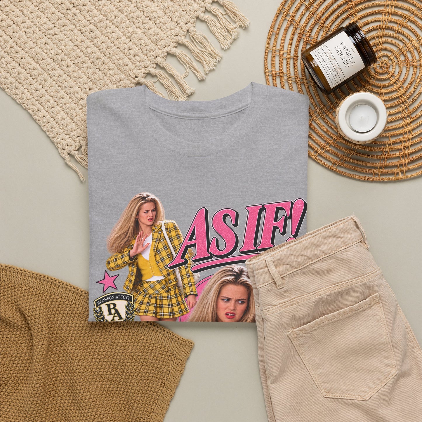 AS IF! Retro 90s Graphic Tee