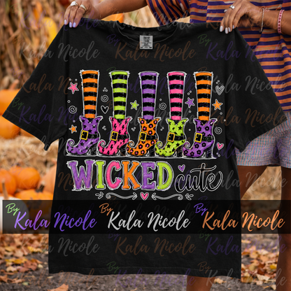 Wicked Cute PNG Bundle | Trendy Halloween PNG | Fall PNG | Cute Witch Clipart (Digital Download)