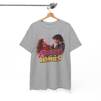 Rollin' With The Homies Tee | Retro Movie Quote Graphic Shirt