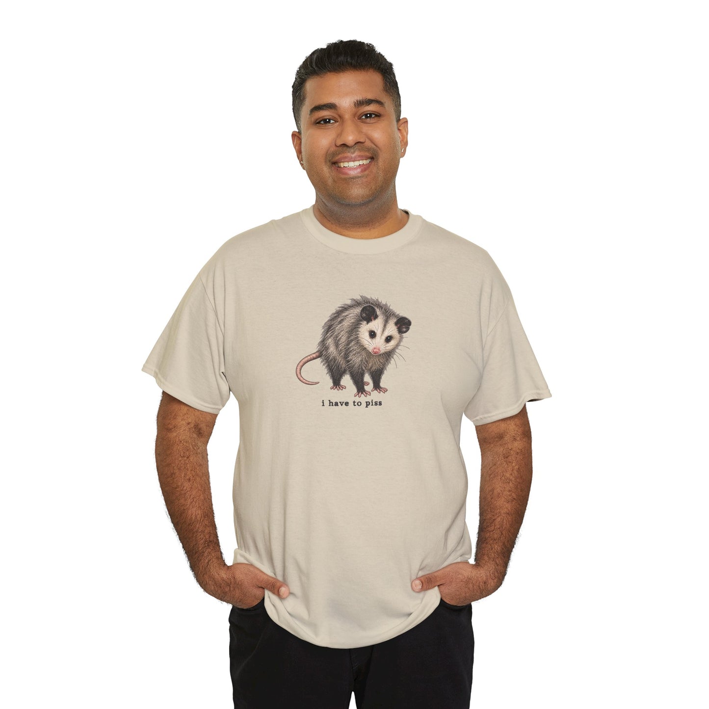 I Have To Piss Possum Graphic Tee