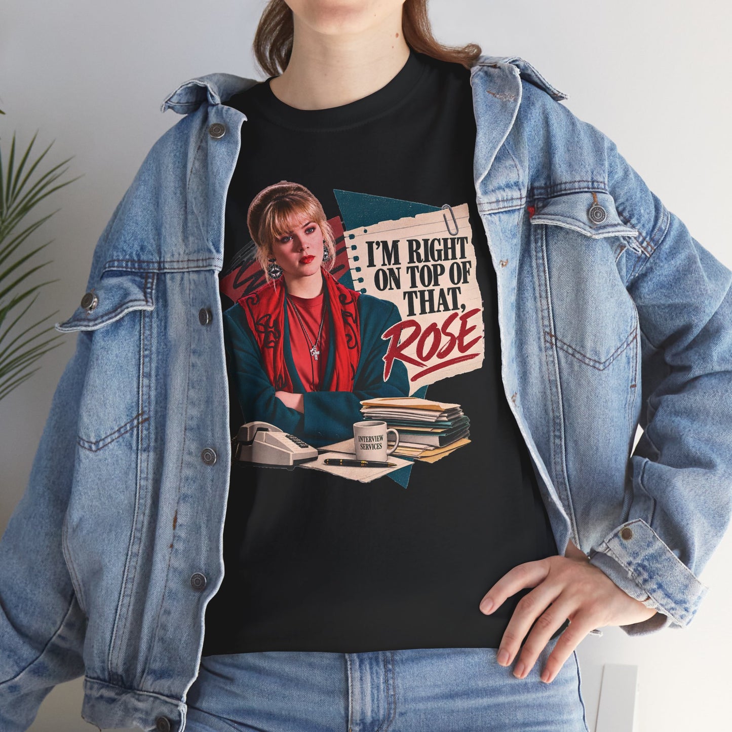 Right On Top of That Rose Graphic Tee vol. 2