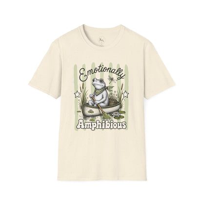 'Emotionally Amphibious' Frog Graphic Tee