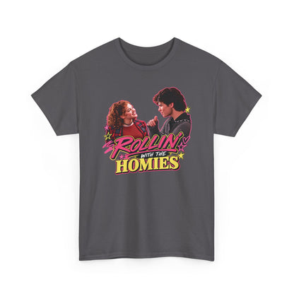Rollin' With The Homies Tee | Retro Movie Quote Graphic Shirt