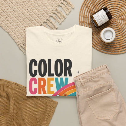 Color Crew Pop Art Tee — Stars Painting the Sky Graphic Tee