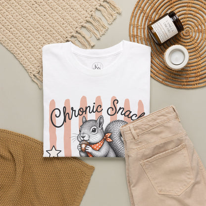 Chronic Snack Collector Retro Squirrel Graphic Tee