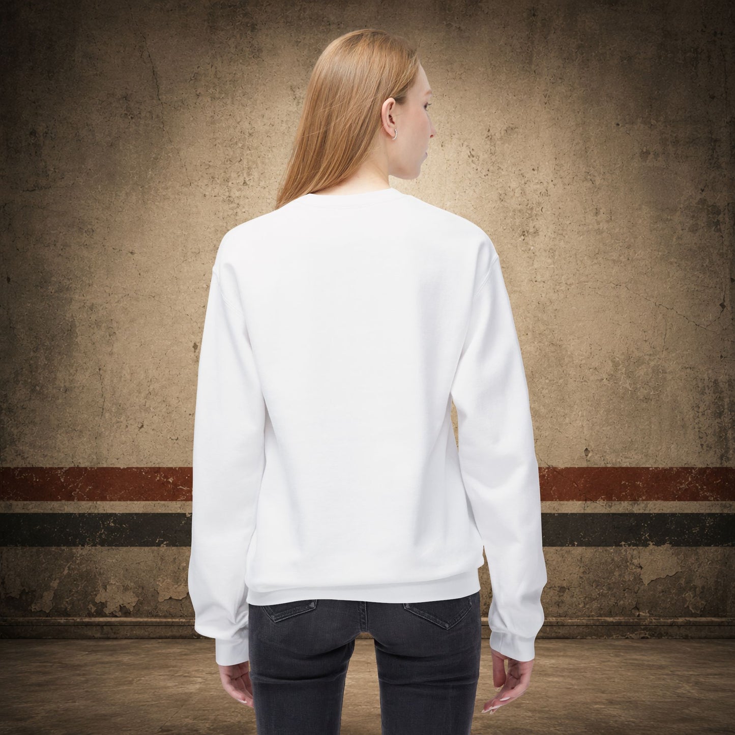 Camp Crystal Athletics Crewneck Sweatshirt – Retro Horror School Logo