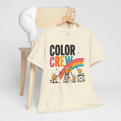 Color Crew Pop Art Tee — Stars Painting the Sky Graphic Tee