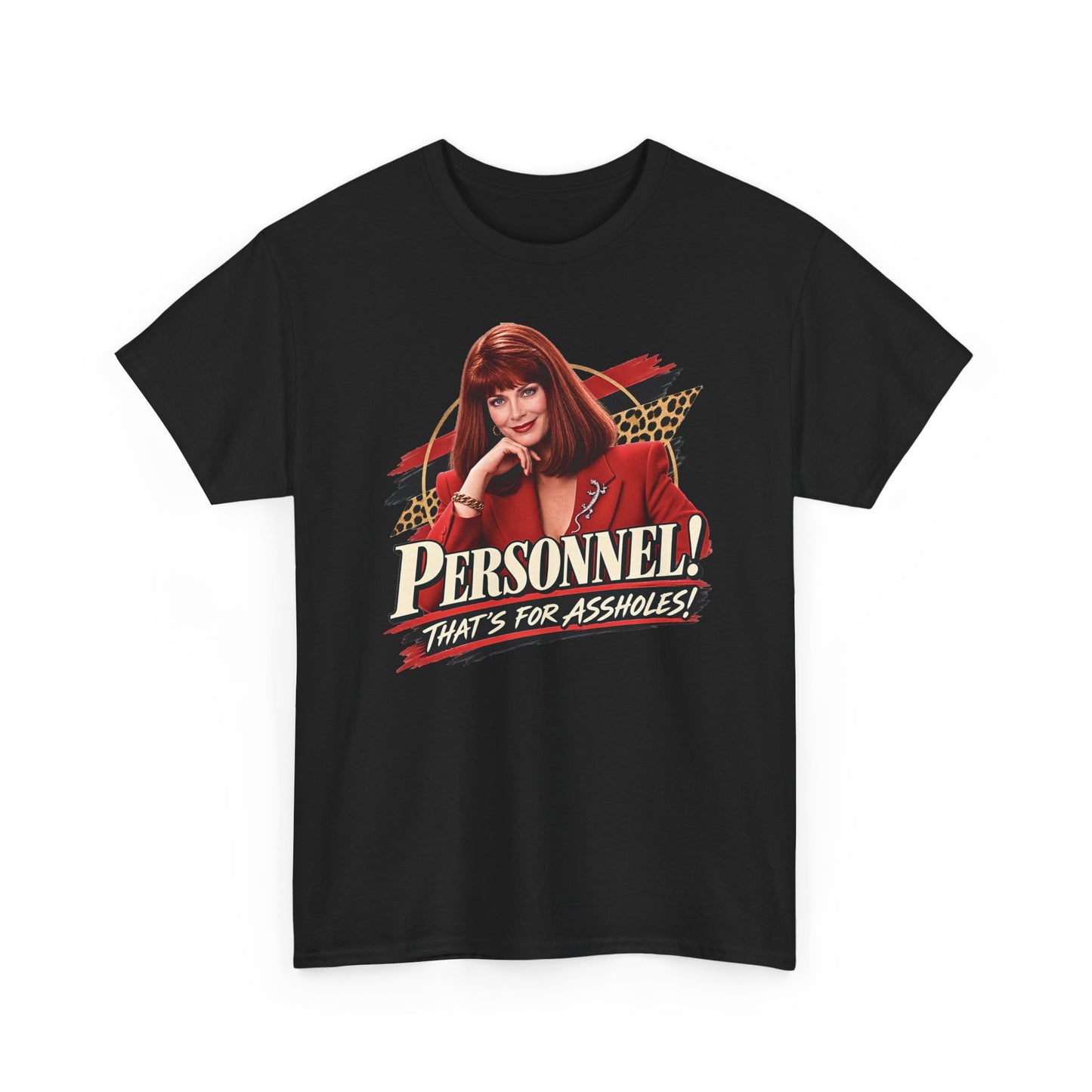 Personnel! That's for Assholes! Retro Graphic Tee