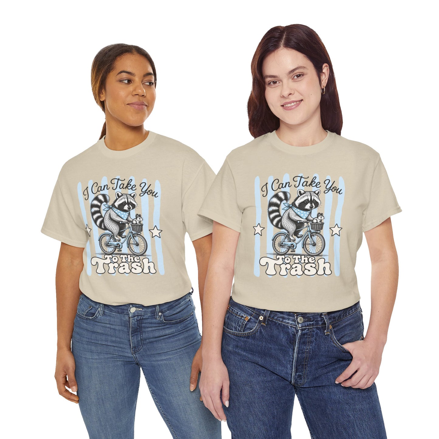 I Can Take You To The Trash Retro Raccoon Graphic Tee
