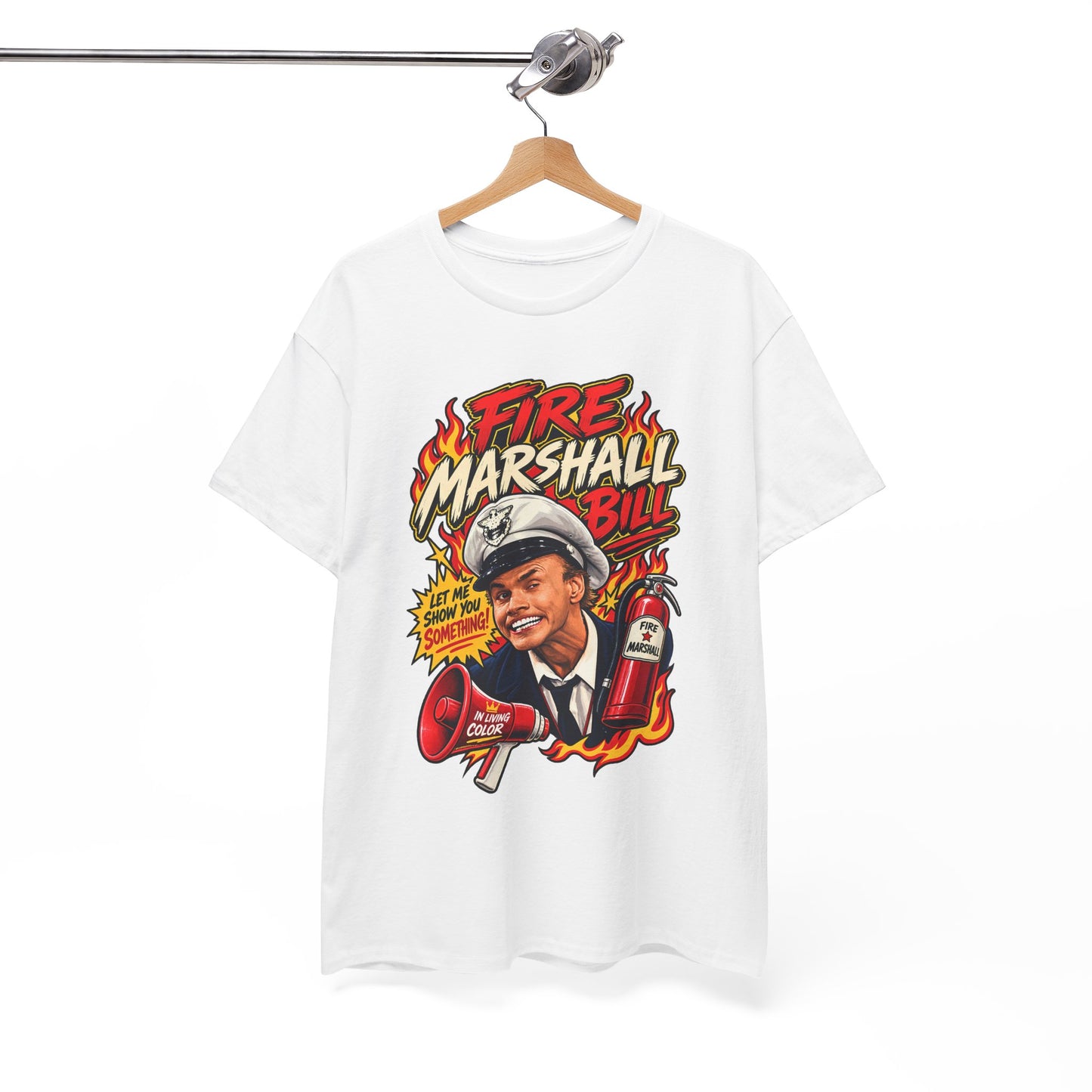 Fire Marshall Bill Tee | Retro 90s T-Shirt