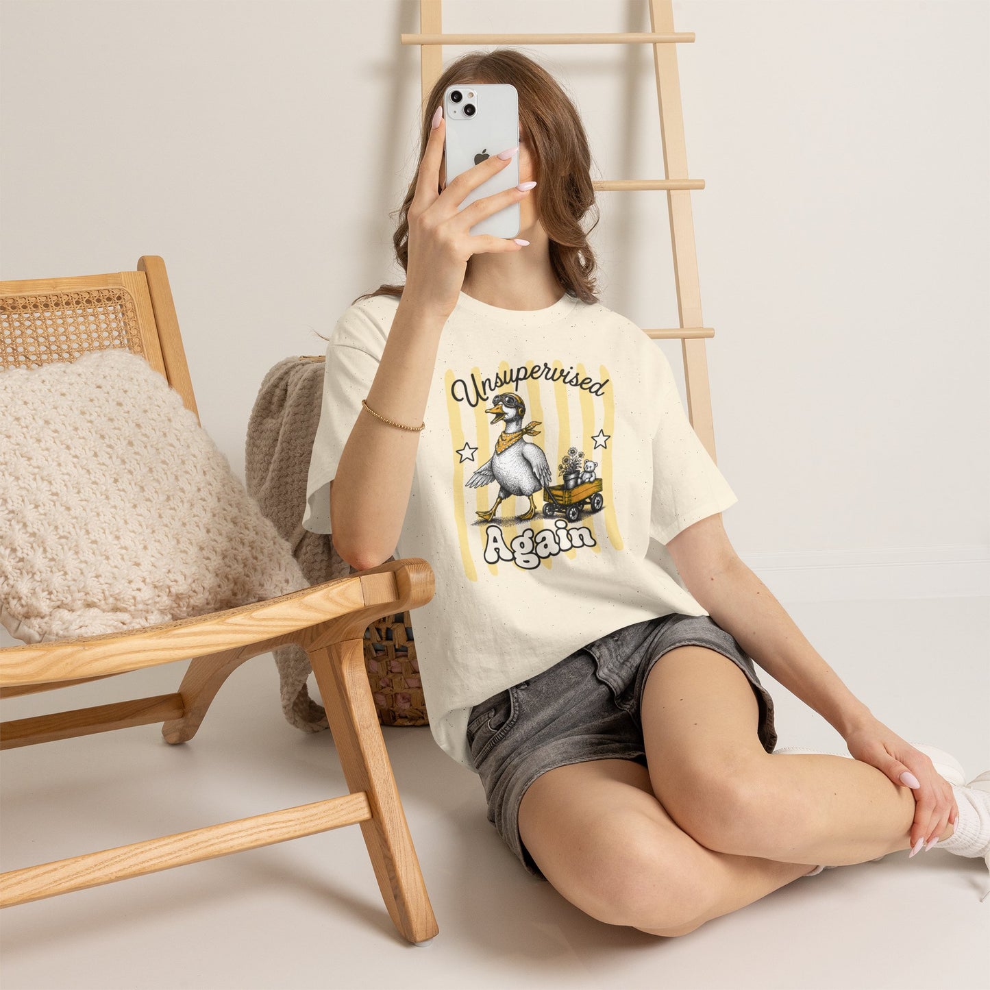 Unsupervised Again Retro Goose Graphic Tee