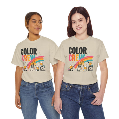 Color Crew Pop Art Tee — Stars Painting the Sky Graphic Tee