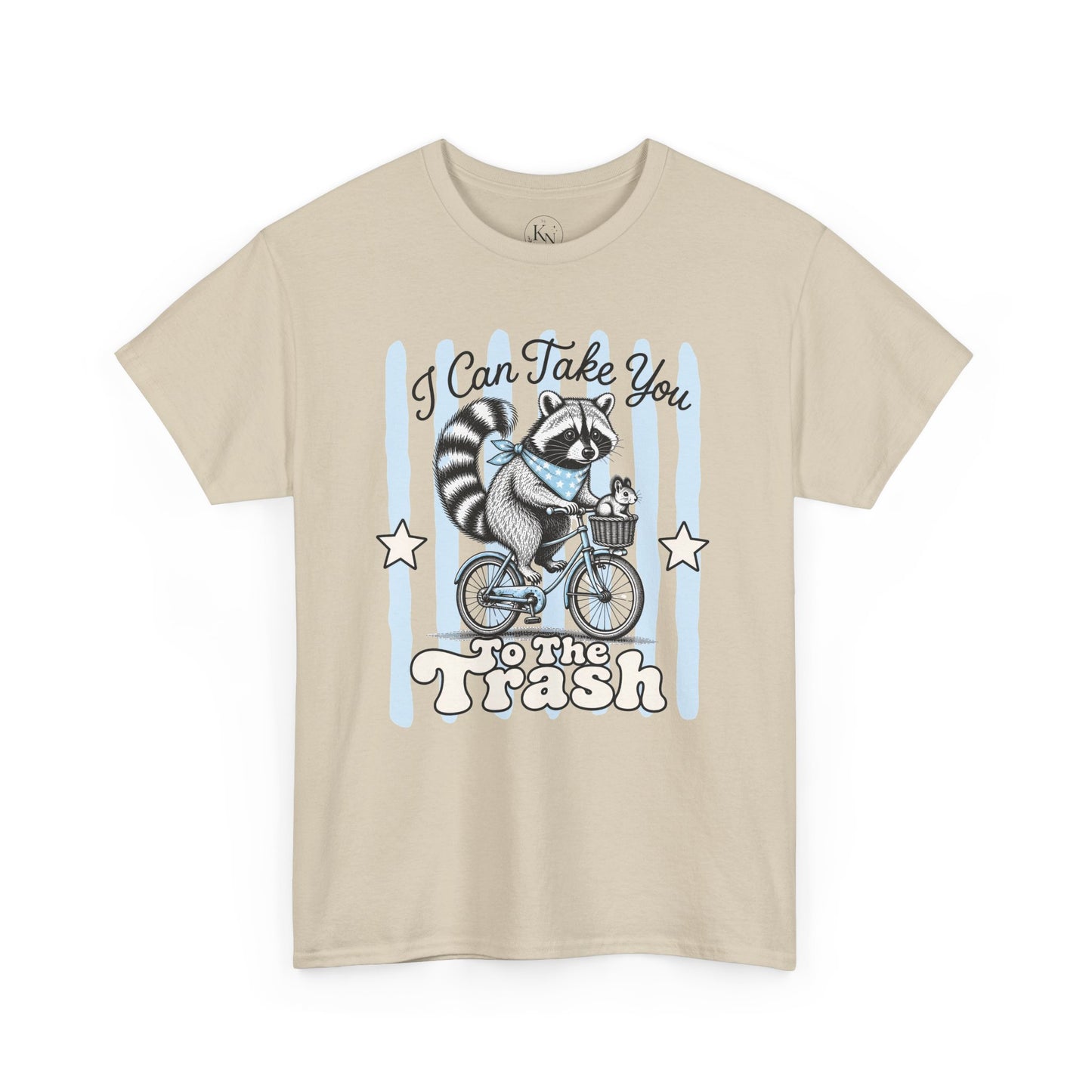 I Can Take You To The Trash Retro Raccoon Graphic Tee