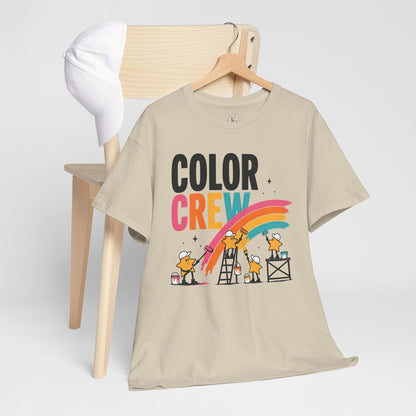 Color Crew Pop Art Tee — Stars Painting the Sky Graphic Tee