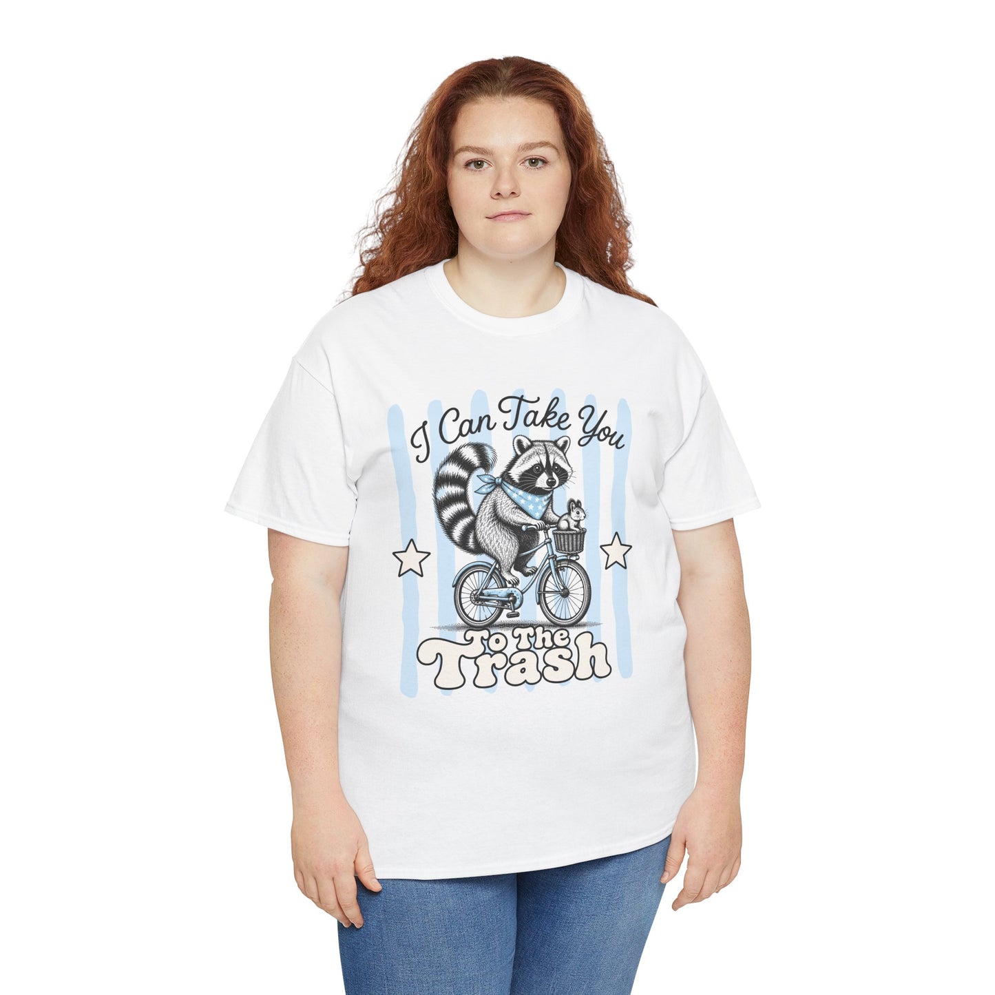 I Can Take You To The Trash Retro Raccoon Graphic Tee