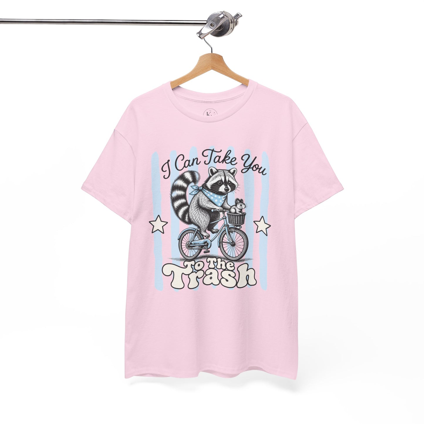 I Can Take You To The Trash Retro Raccoon Graphic Tee