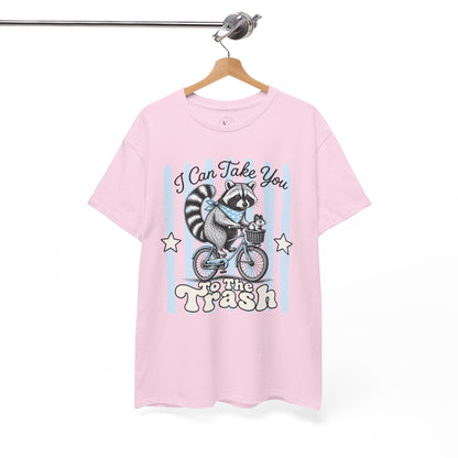I Can Take You To The Trash Retro Raccoon Graphic Tee
