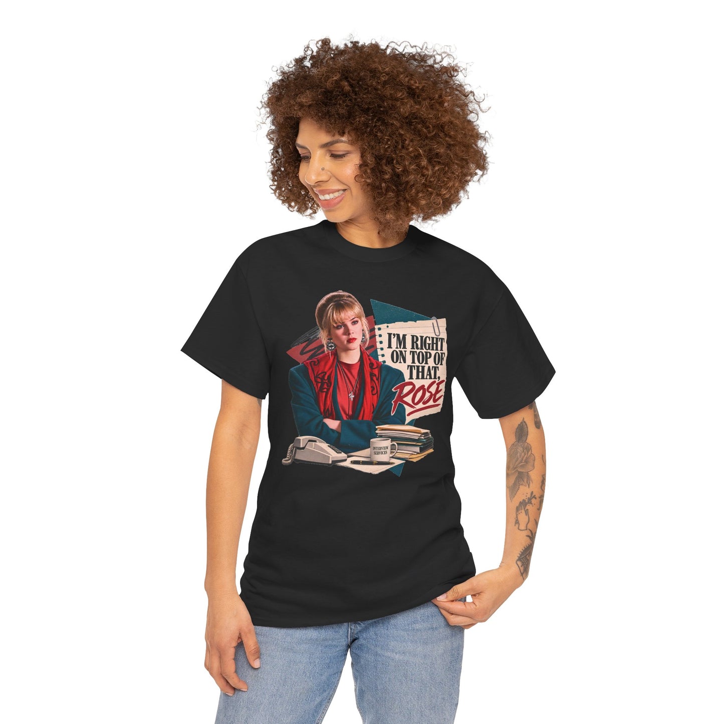 Right On Top of That Rose Graphic Tee vol. 2