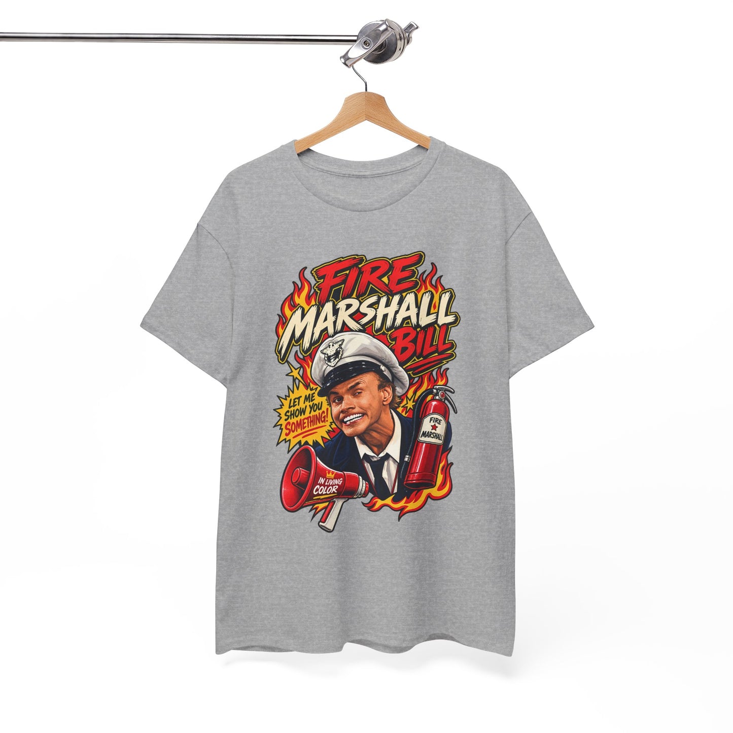 Fire Marshall Bill Tee | Retro 90s T-Shirt