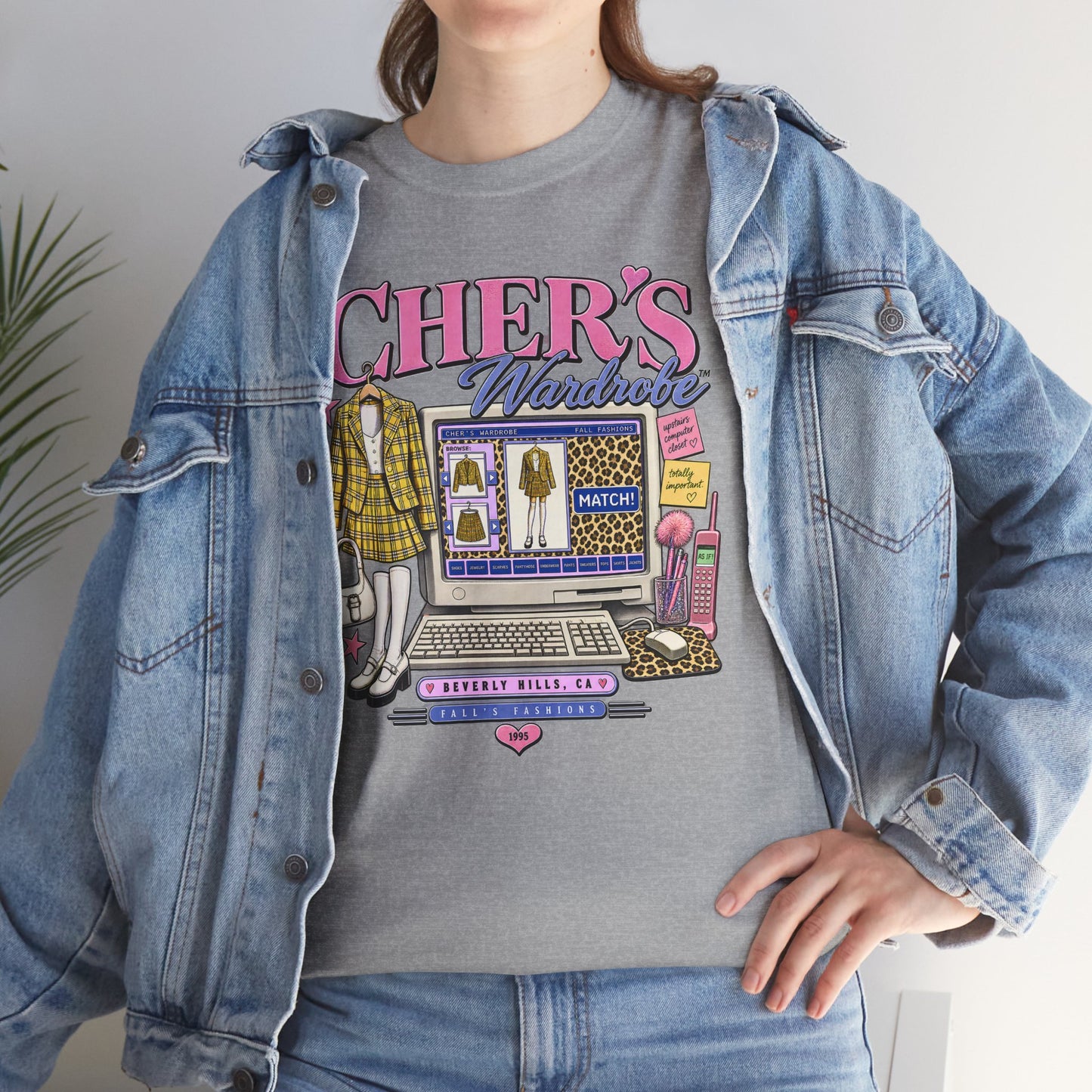 Cher's Wardrobe Graphic Tee | 90s Movie Nostalgia
