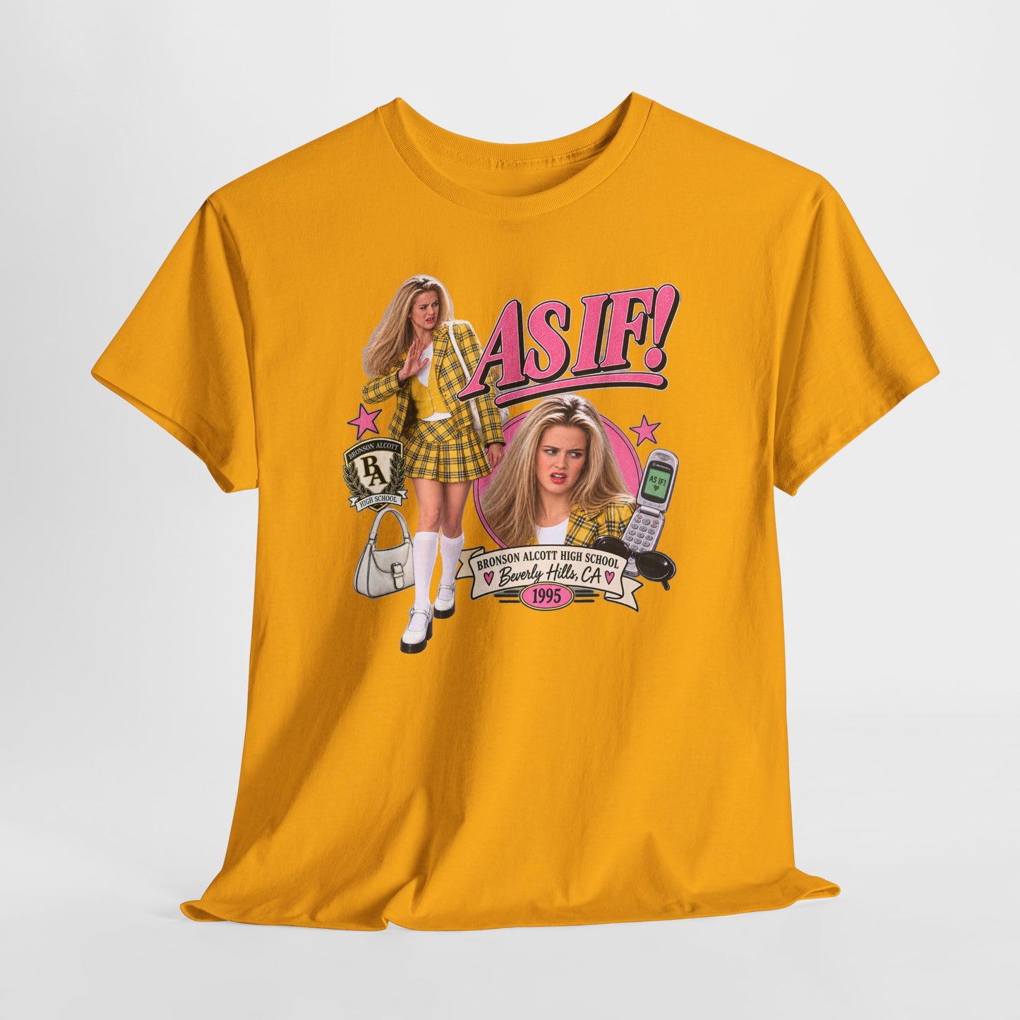 AS IF! Retro 90s Graphic Tee