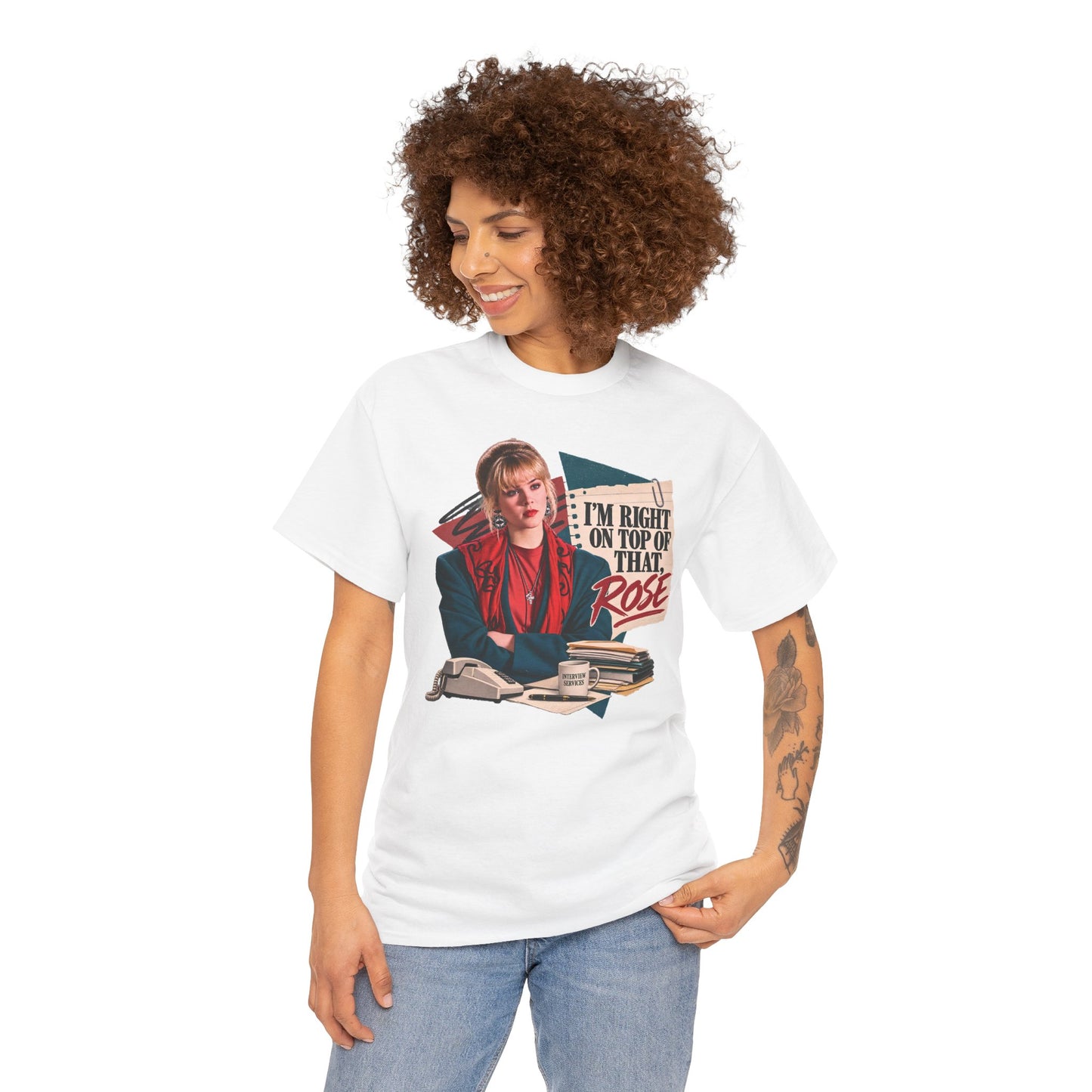 Right On Top of That Rose Graphic Tee vol. 2