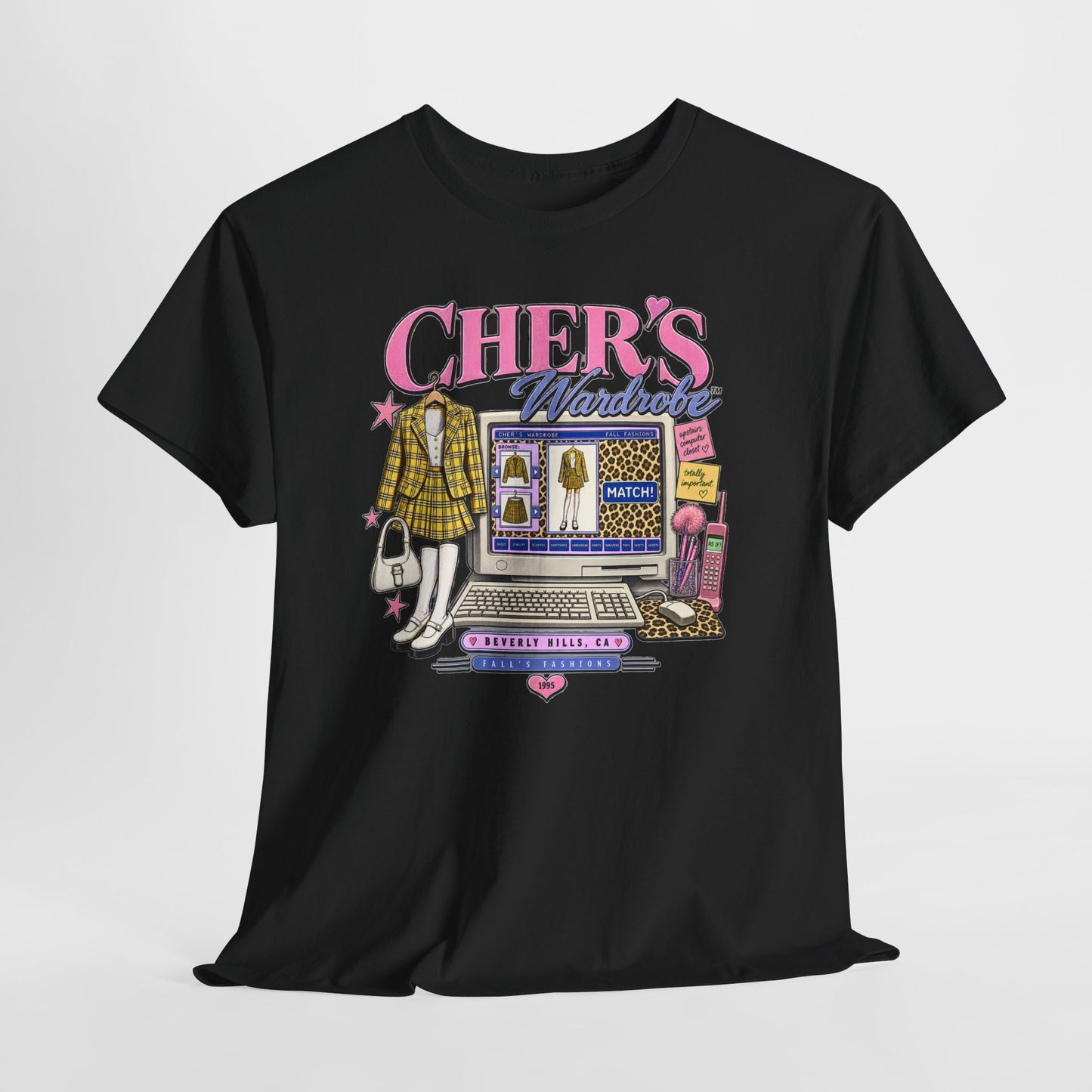 Cher's Wardrobe Graphic Tee | 90s Movie Nostalgia