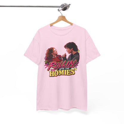 Rollin' With The Homies Tee | Retro Movie Quote Graphic Shirt