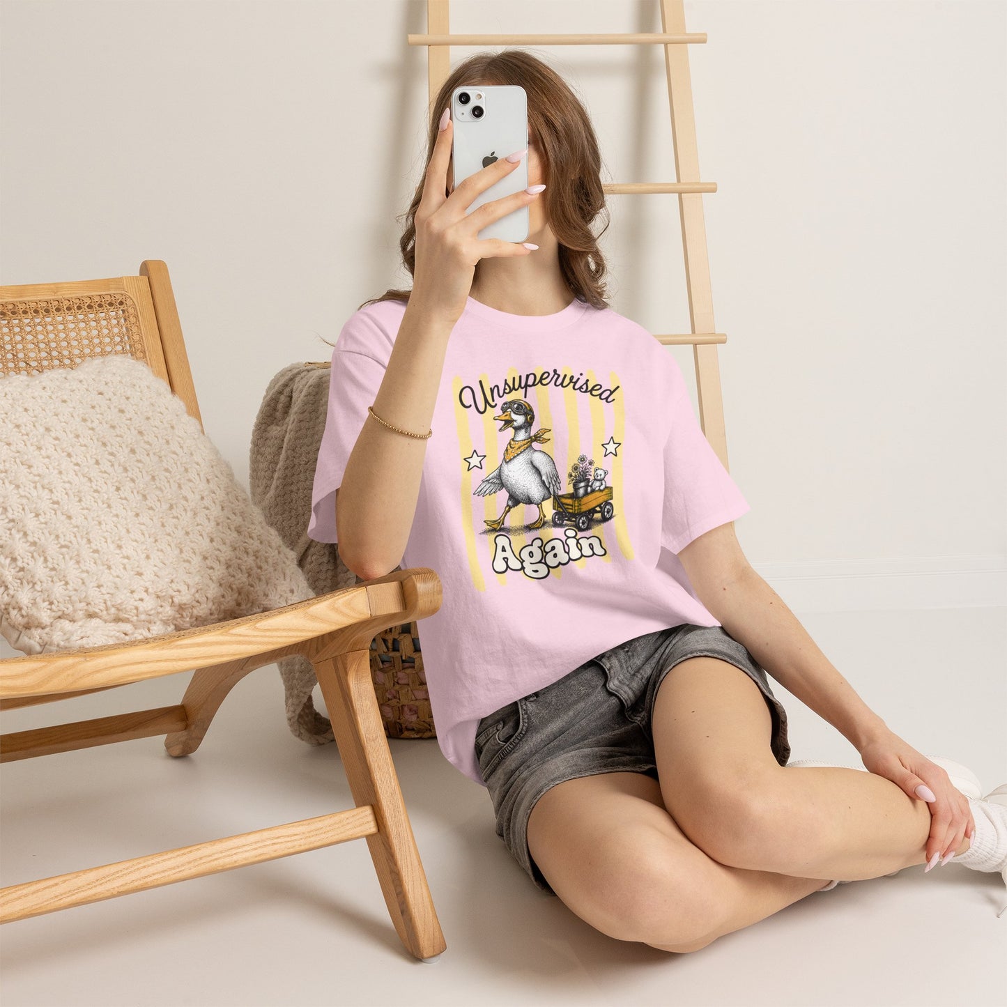 Unsupervised Again Retro Goose Graphic Tee