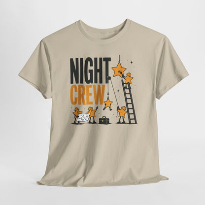 Night Crew Pop Art Tee — Stars Hanging Stars Graphic Tee