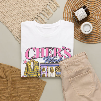 Cher's Wardrobe Graphic Tee | 90s Movie Nostalgia