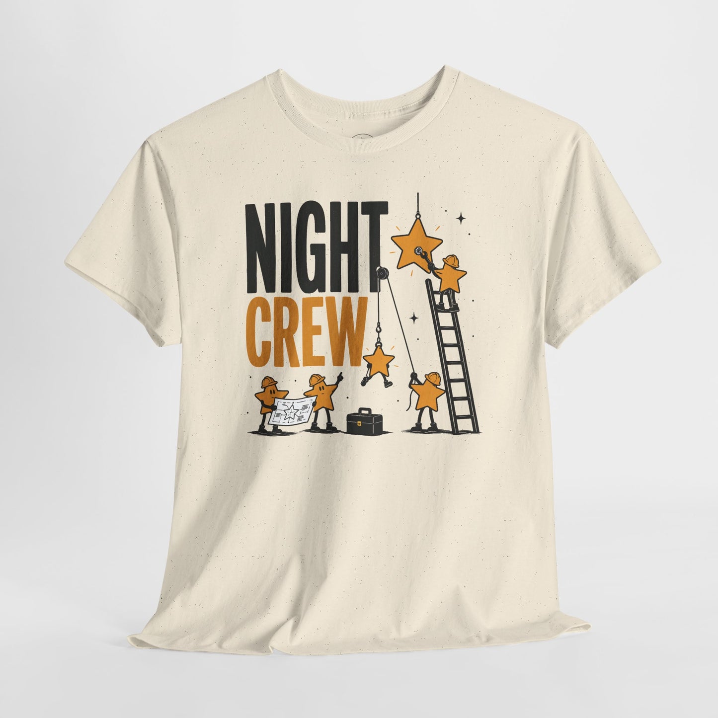 Night Crew Pop Art Tee — Stars Hanging Stars Graphic Tee