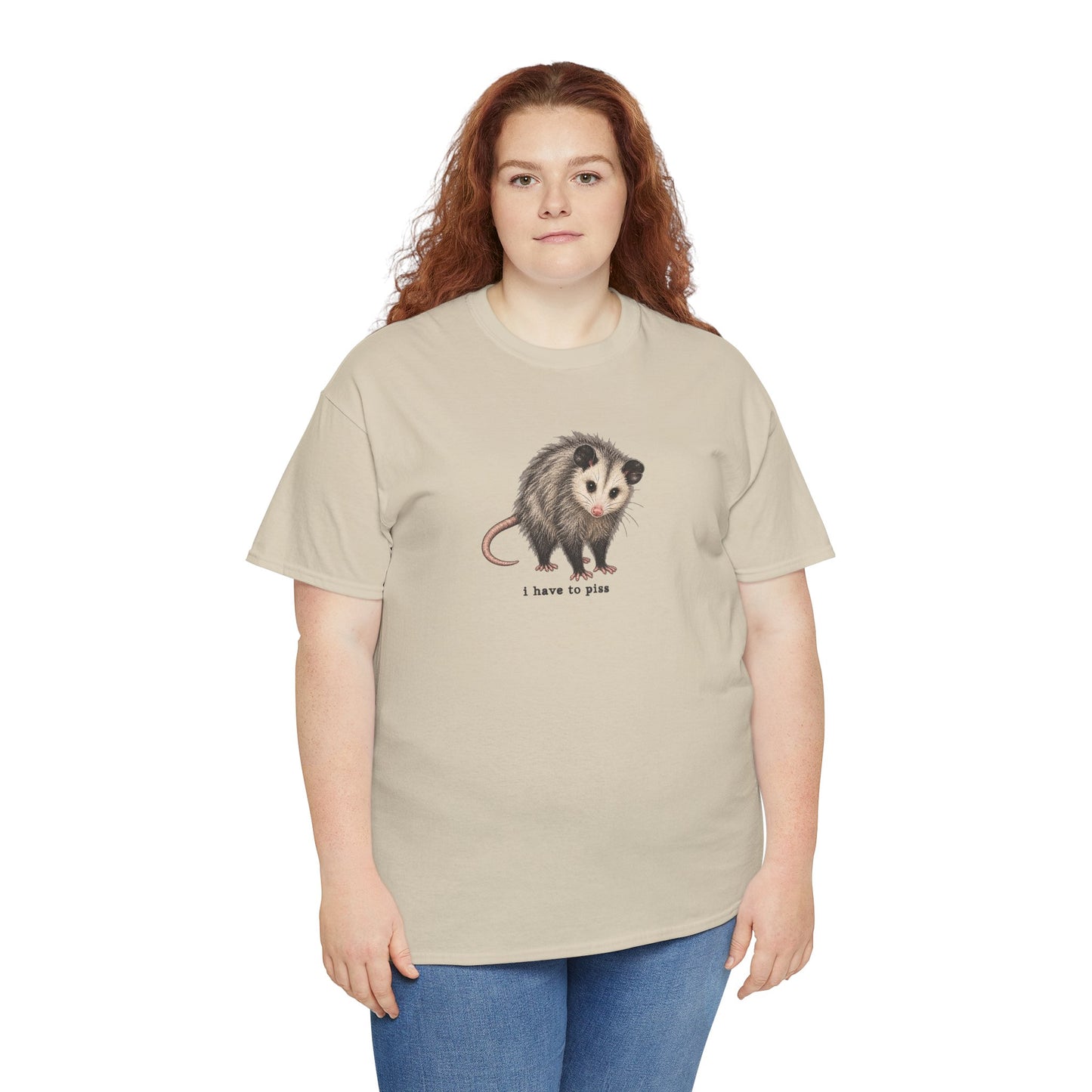 I Have To Piss Possum Graphic Tee