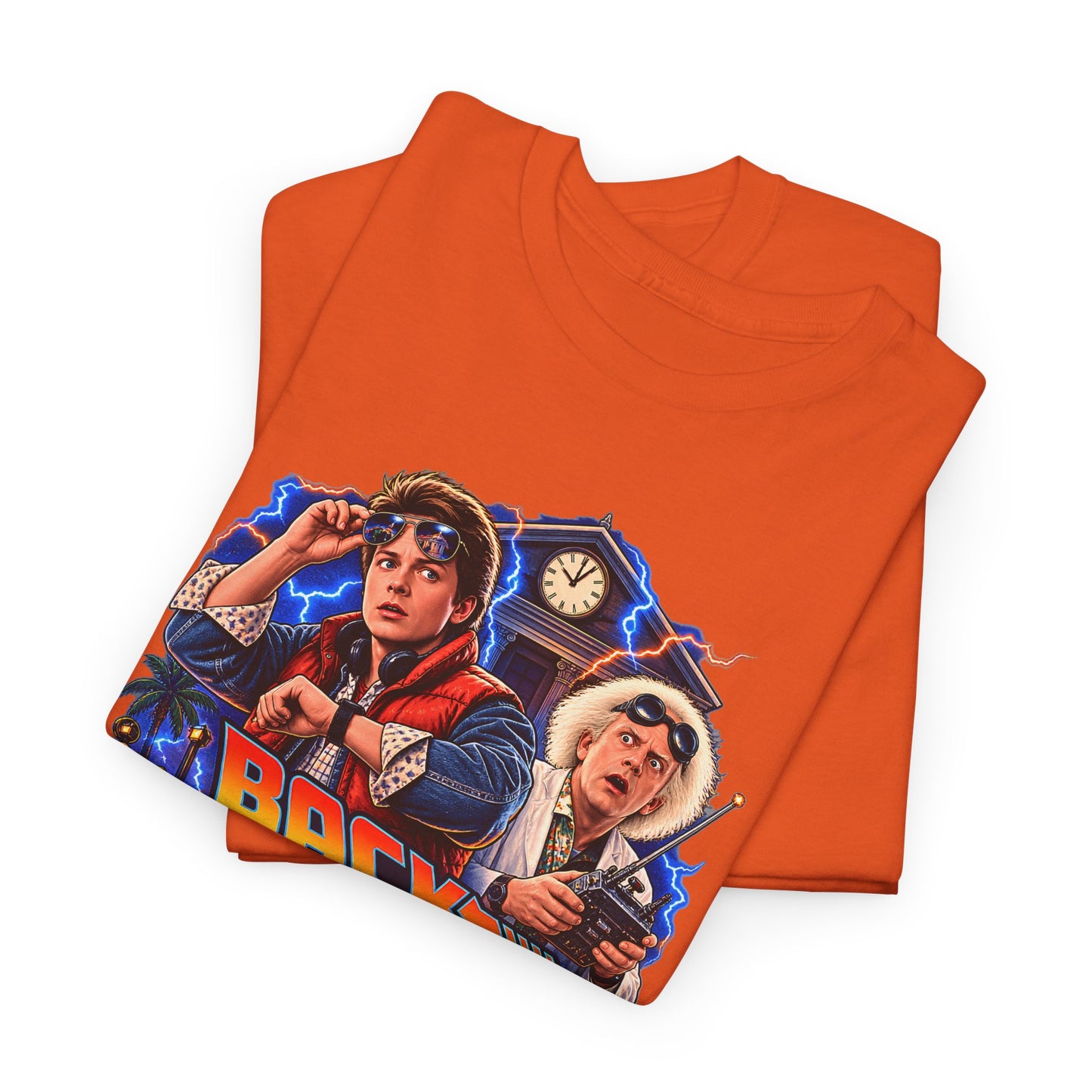 Retro Time Travel Movie Graphic Tee