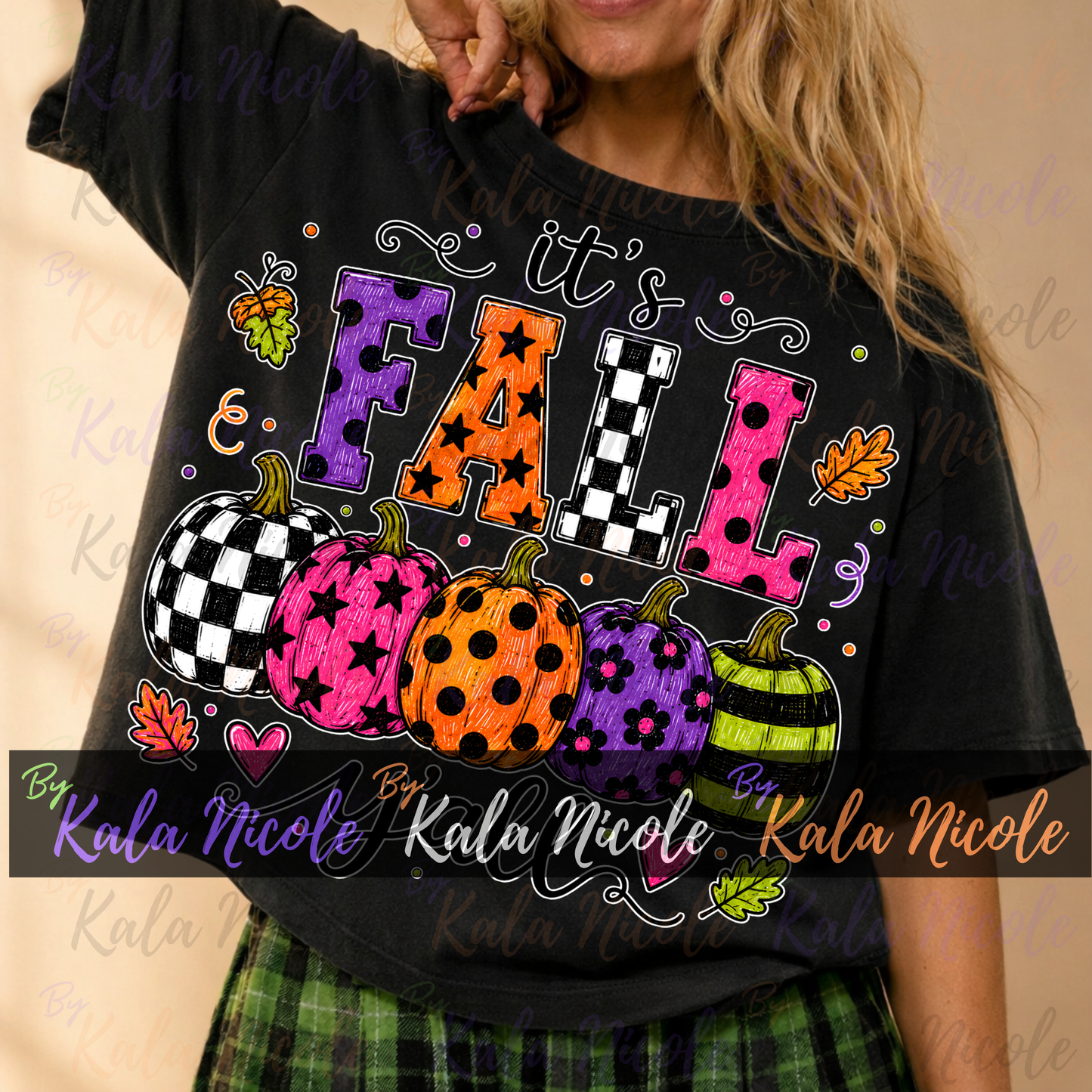 It's Fall Y'all PNG Bundle | Trendy Fall PNG | Cute Pumpkin Clipart (Digital Download)
