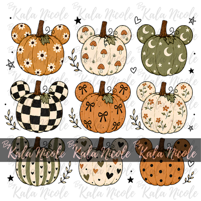 Mickey Pumpkin Patch PNG | Design 5