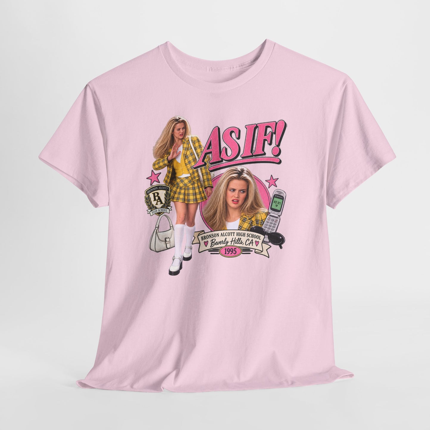 AS IF! Retro 90s Graphic Tee