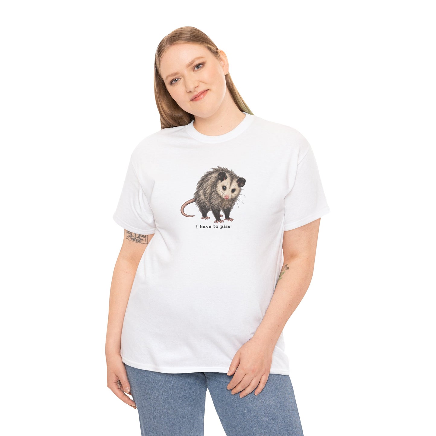 I Have To Piss Possum Graphic Tee