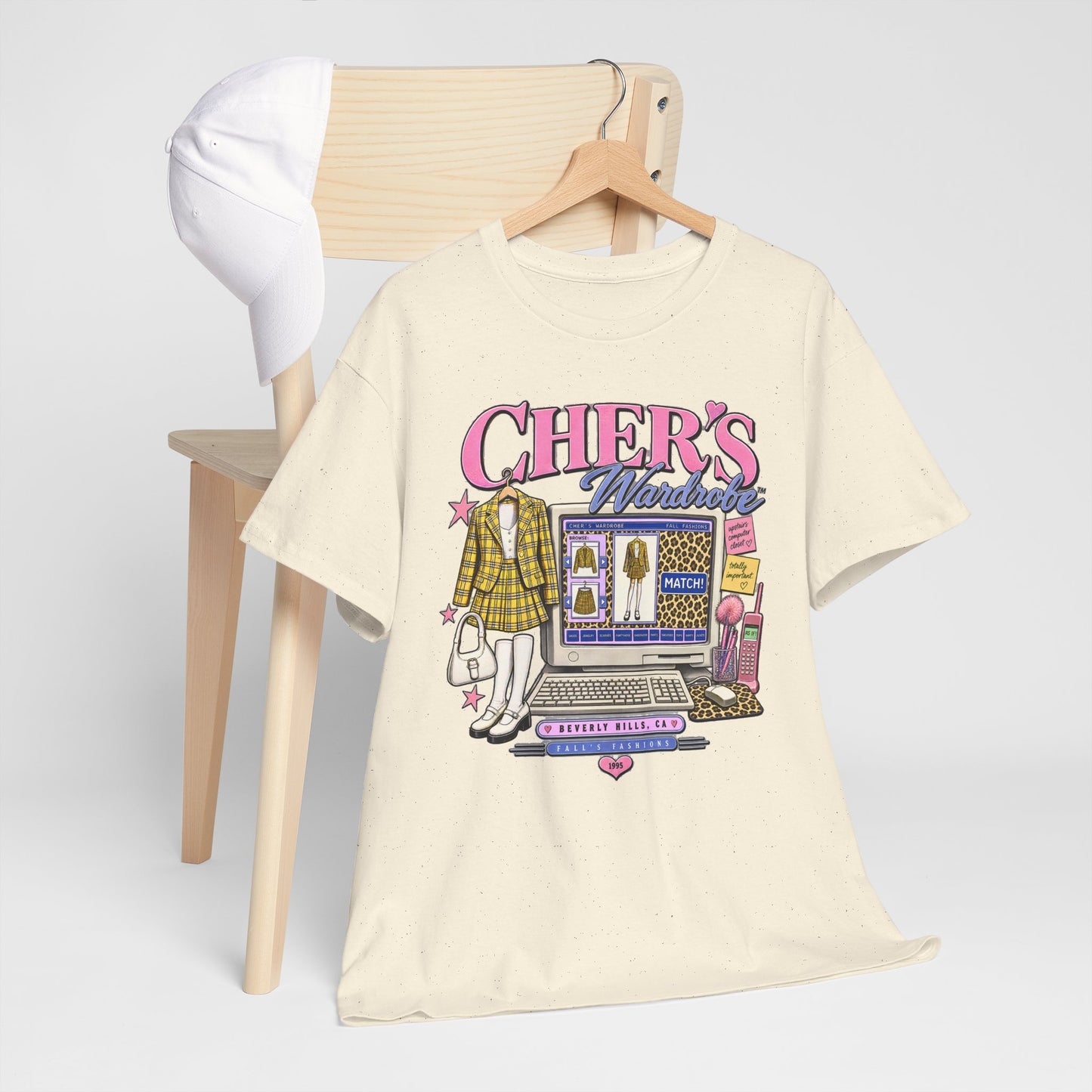 Cher's Wardrobe Graphic Tee | 90s Movie Nostalgia