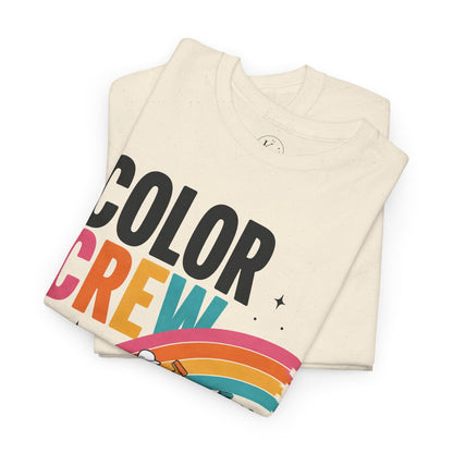 Color Crew Pop Art Tee — Stars Painting the Sky Graphic Tee